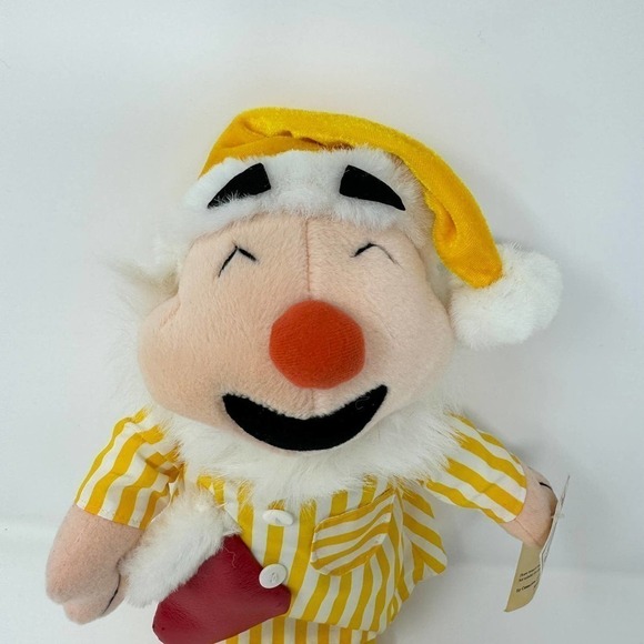 Toy Connection Snow White and the Seven Dwarfs Yellow Plush Christmas 2000 Y2K - Picture 3 of 16